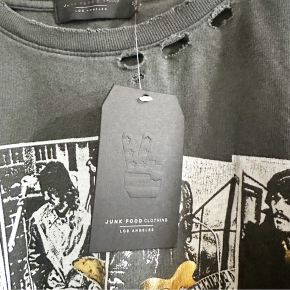Free People X Junk Food Beatles Rooftop Tee - Picture 4 of 5